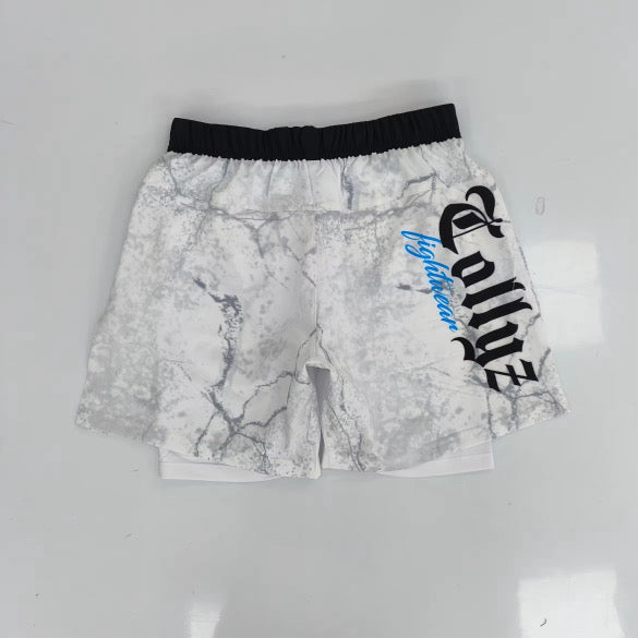 2 in 1 shorts - Marble