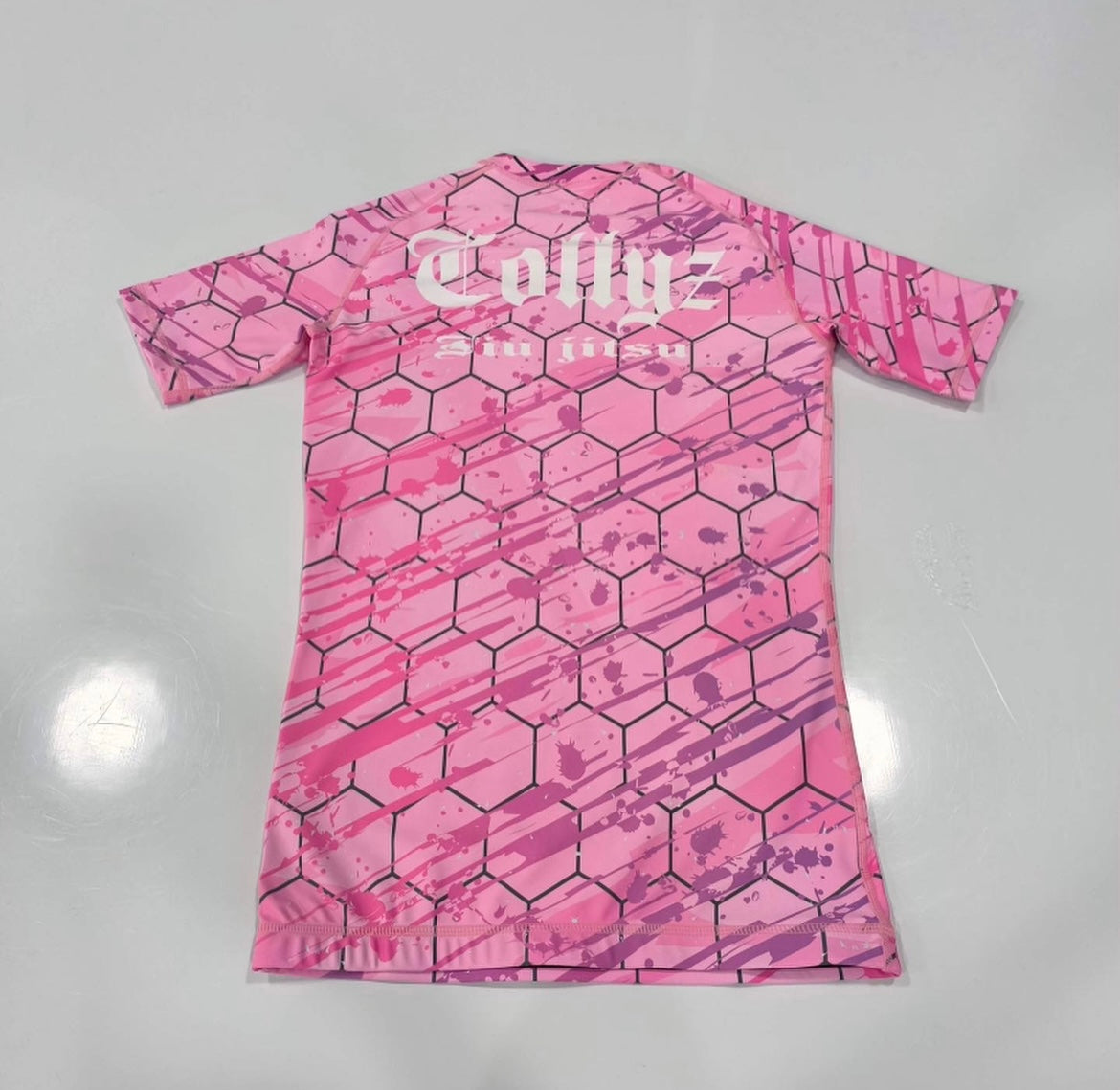Pink Hex rashguard